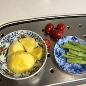 じゃが芋 いんげん ミニトマトの炒め物 レシピ 作り方 By 2727椿 楽天レシピ じゃが芋 いんげん ミニトマトの炒め物 レシピ 作り方 By 2727椿 楽天レシピ